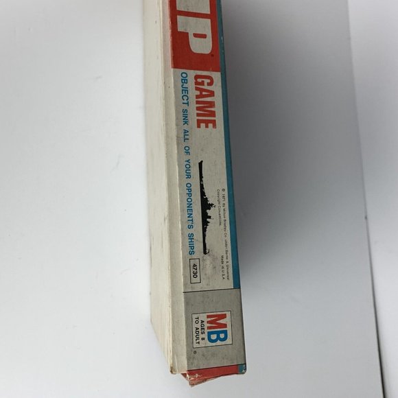 Vintage 1971 Battleship Milton Bradley Board Game In Original Box #4730 - Picture 10 of 14